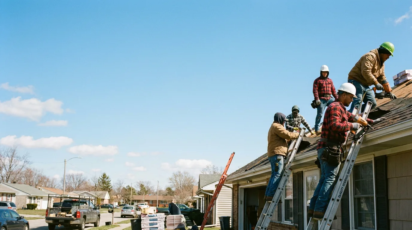 Roofing in Saint Marys, OH near me